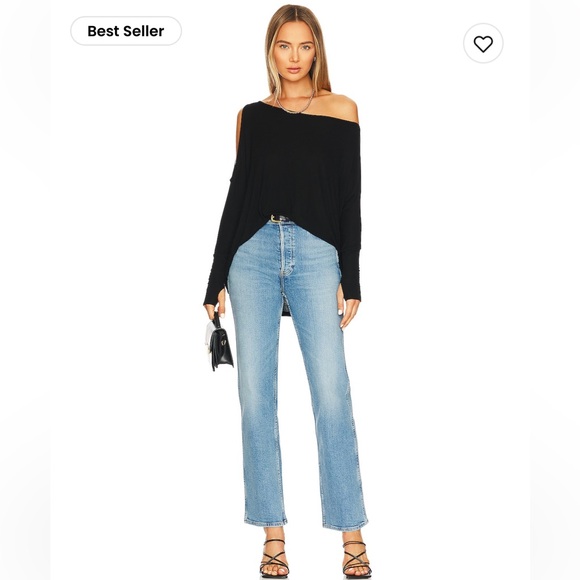 NWOT Revolve Michael Lauren Deuce Oversized Top - Picture 1 of 6